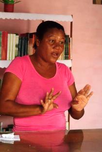 Nenisley no dejará perder los libros en Lugareño