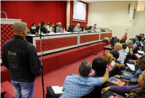 Vista parcial del encuentro resumen de la X Comprobación Nacional de Control Interno