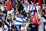 Presidentes de Cuba y EE.UU asisten a partido de béisbol