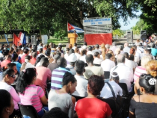 Estrenan escuela estudiantes camagüeyanos (+ Galería)