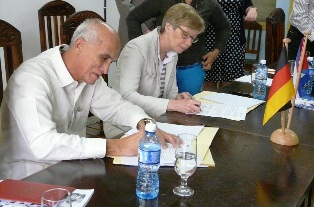 Universidades de Camagüey y Alemania firman convenio de colaboración