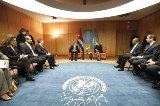 Presidente cubano y directora de la Unesco conversaron