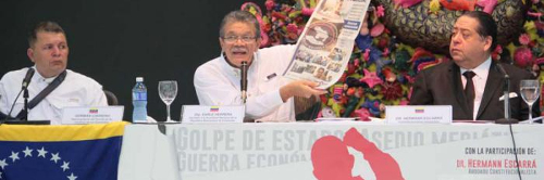 Denuncian intentos para desestabilizar Venezuela