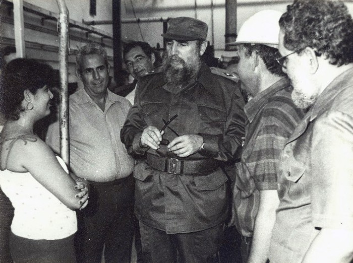 Homenaje a Fidel en la Planta Mecánica de Camagüey 