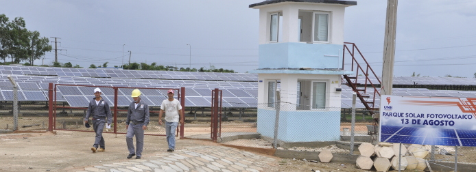 Sincronizado nuevo parque solar fotovoltaico