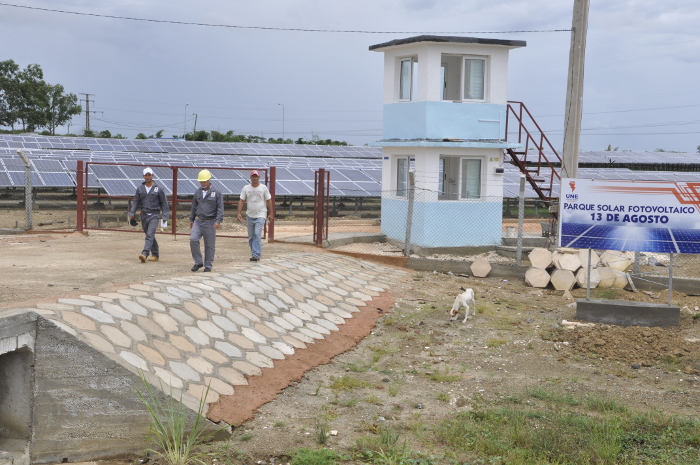 Sincronizado nuevo parque solar fotovoltaico