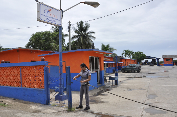 Disciplina y orden imperan en esta unidad empresarial de base.