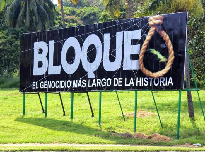 Realizan jornadas de denuncias contra el bloqueo