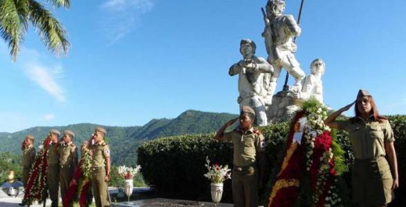 Homenaje de Fidel y Raúl al Comandante de la Revolución Juan Almeida
