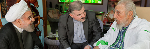 Fidel and President of Iran Hold Friendly Meeting