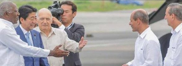En Cuba Primer Ministro japonés para afianzar vínculos