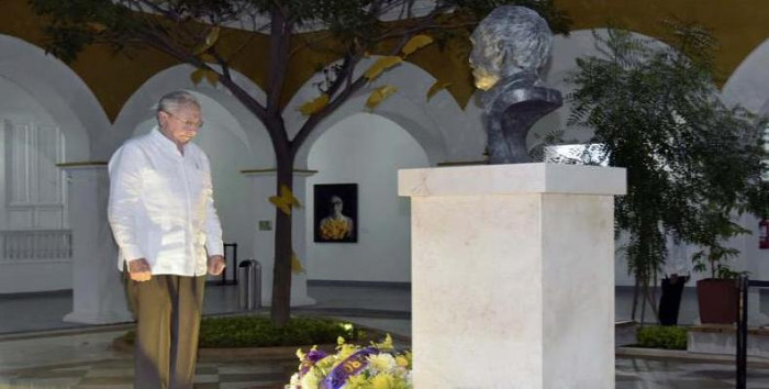 Homenaje de Raúl a Gabriel García Márquez