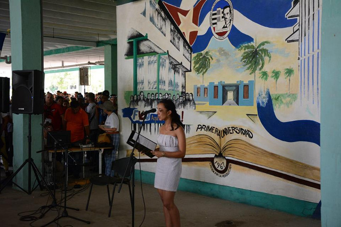 Estudiantes de la Universidad de Camagüey rechazan acciones subversivas contra Cuba