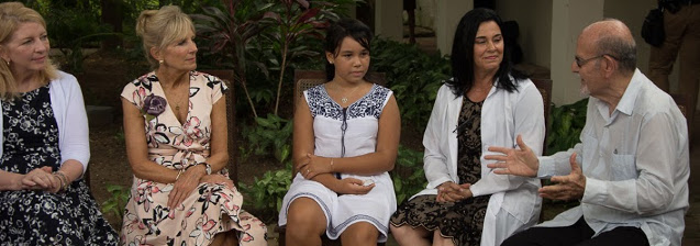 Visitó Camagüey la académica y pedagoga norteamericana Jill Biden
