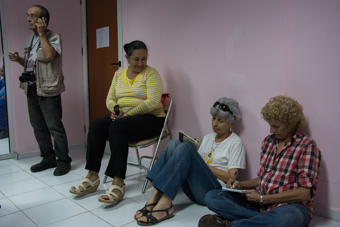 Sin importar las condiciones de trabajo... Foto: Leandro Pérez Pérez/Adelante