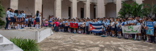 Estudiantes de Preuniversitario Álvaro Morell también votan en contra del bloqueo