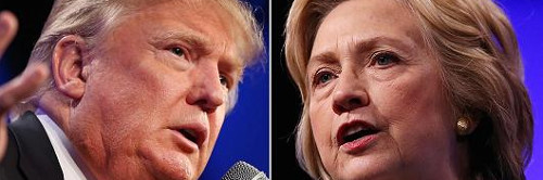 Nuevo sondeo muestra empate entre Clinton y Trump