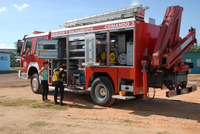 Los comandos de Bomberos de la provincia cuentan con moderna tecnología para el rescate y salvamento de las personas.