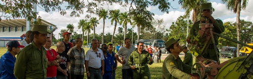 Listos para defender la patria