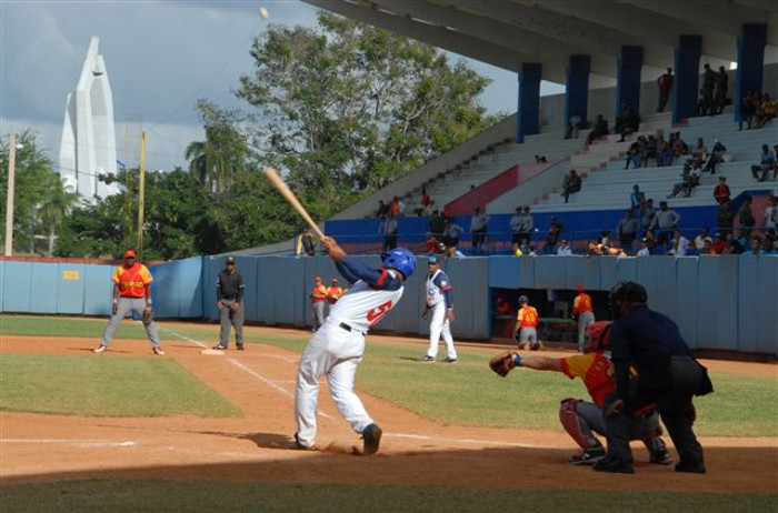 Con su actuación, los “Toros” empataron la disputa con Matanzas y alcanzaron balance de 31 partidos ganados e igual cantidad de perdidos. Foto: Otilio Rivero Delgado