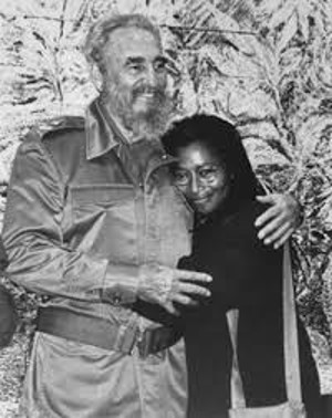 Alice Walker and Fidel. Photo taken from www.alicewalkersgarden.com