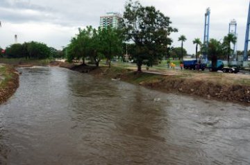 Fuertes precipitaciones sobre Camagüey