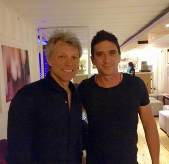 El rockero estadounidense Jon Bon Jovi estuvo en Cuba