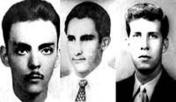 Josué, Floro y Salvador: jóvenes que abrazaron un ideario