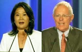 Candidato Kuczynski con leve ventaja sobre Fujimori en Perú