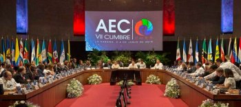  Inaugura Raúl VII Cumbre de AEC con un llamado a la paz regional