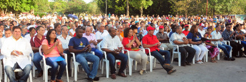 Como hace 58 años, Guáimaro es Revolución