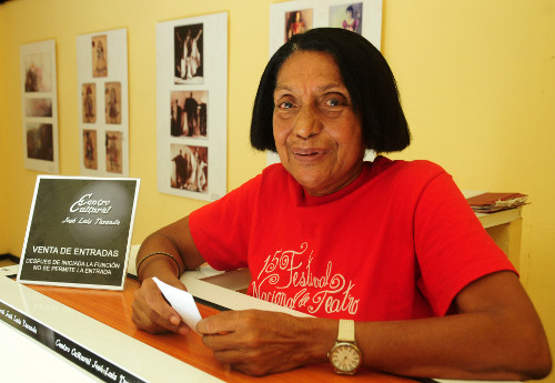 La taquillera del “Tasende”