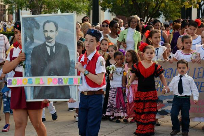 Los niños camagüeyanos rendirán honor a Martí en su natalicio