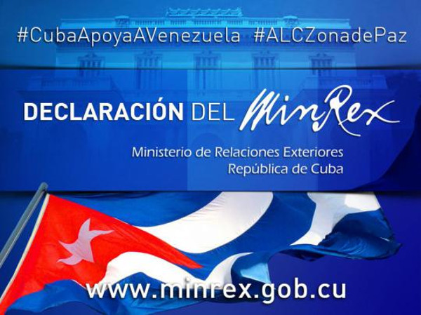 Cuba issues statement on OAS aggressions against Venezuela