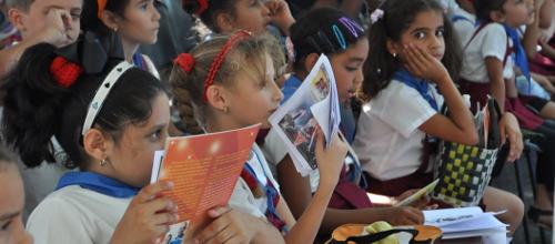 Feria del libro en grande para los pequeños