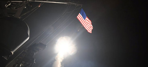 Daños colaterales por ataque estadounidense en Siria