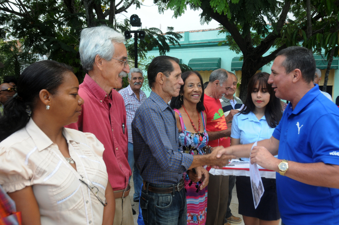 También recibieron el homenaje activistas de la labor política en el municipio Camagüey