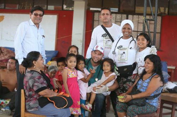 Foto: Tomada de prensa-latina.cu Continúan la atención médica a damnificados en Perú