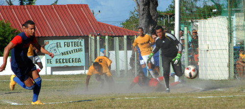Partido definitorio Camagüey-Guantánamo en el fútbol