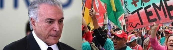 Brasil: huelga general contra Temer