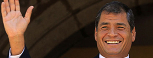 Ecuadoran President Rafael Correa in Havana to Receive Jose Marti Medal