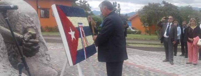 Apoyo cubano a la Revolución Ciudadana