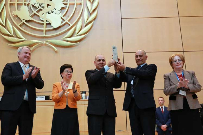 Foto: Tomada de prensa-latina.cu Resalta Ministro cubano de Salud rol del contigente Henry Reeve