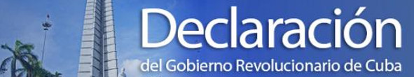 Declaración del Gobierno Revolucionario