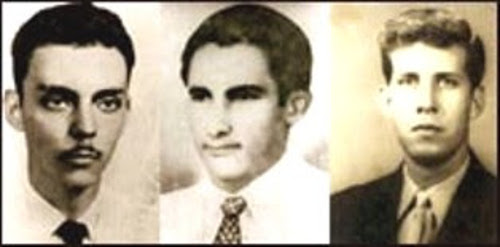 Josué, Floro y Salvador, vidas jóvenes entregadas a la causa