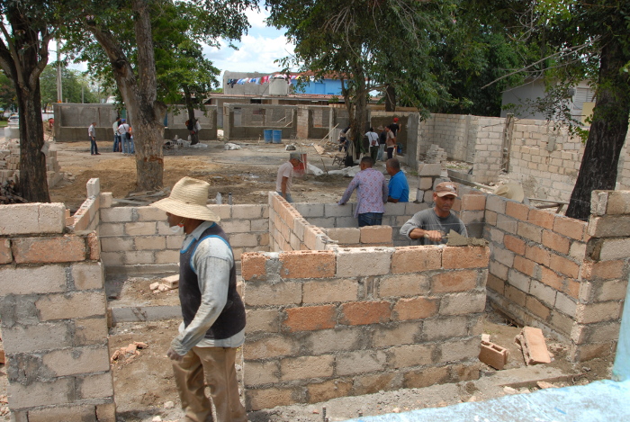 Rehabilitación del área cercana a la Terminal interprovincial de Ómnibus.