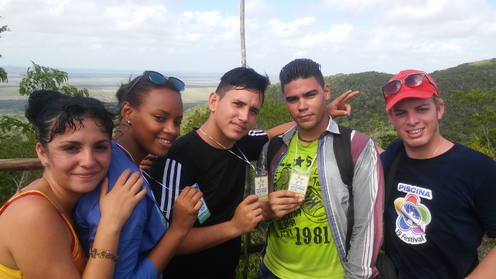 “La vista desde el mirador es una experiencia muy agradable que solo se puede apreciar en este lugar”, comentó Ernesto Cruz Peña, estudiante de Tercer Año de Medicina y Delegado del Festival Provincial.