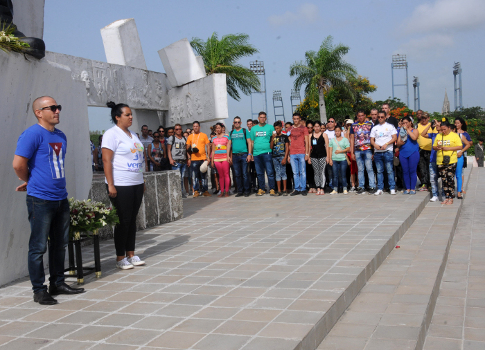 Jóvenes de Camagüey vivieron la historia