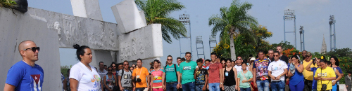 Jóvenes de Camagüey vivieron la historia