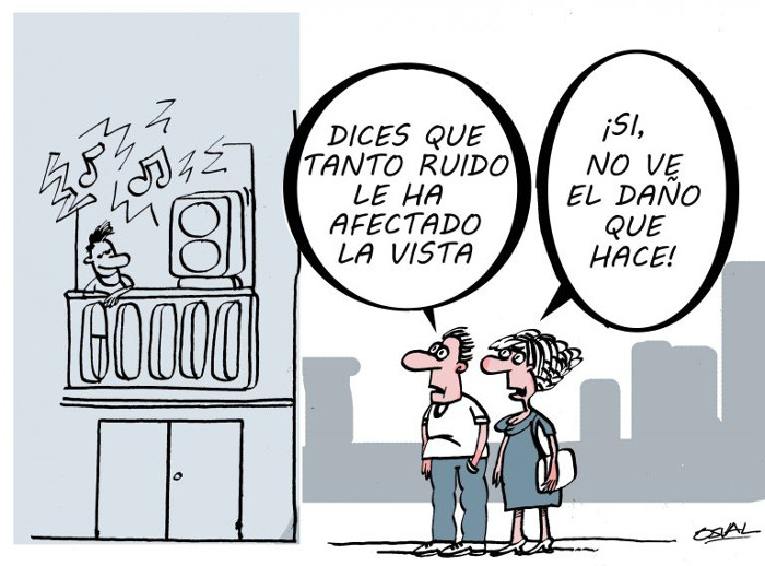 Tú música… el ruido de otros